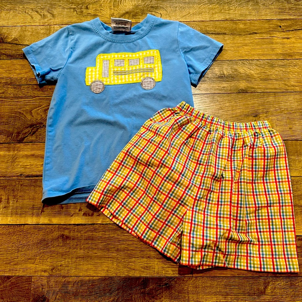 Jellybean “Back to School” Shorts Set